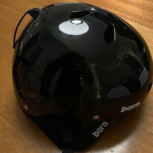 Bern Black Protective ski Helmet